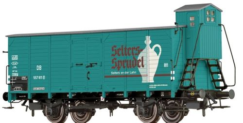 Brawa 67479-Gedeckter-Güterwagen-G10-Selters der DB