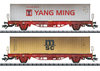 Trix 24139 Container-Tragwagen-Set Lgs 580 DB AG gealtert 2-teilig