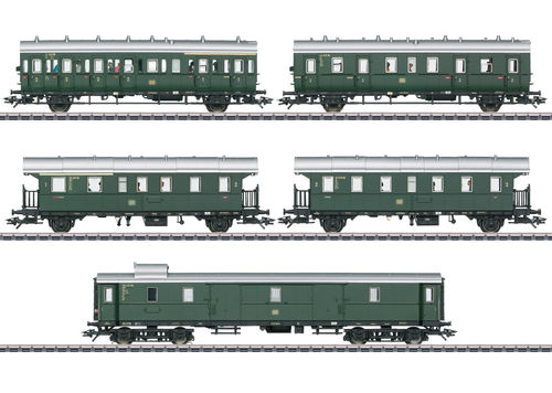 Trix 23458 Personenwagen-Set zur E 44.5 der DB 5-teilig