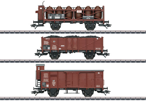 MÄRKLIN 46394 Güterwagen-Set der KPEV 3-teilig passend zu Märklin 37148