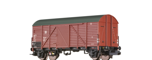 Brawa 67317 Spur N gedeckter Güterwagen Gmhs DRG, II