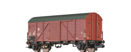 Brawa 67319 Spur N gedeckter Güterwagen Gmhs DR, III