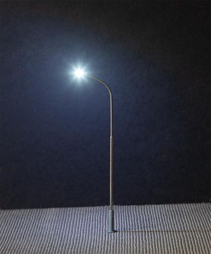 Faller 180100 H0 LED-Straßenbeleuchtungen, Peitschenleuchte, 3 Stück