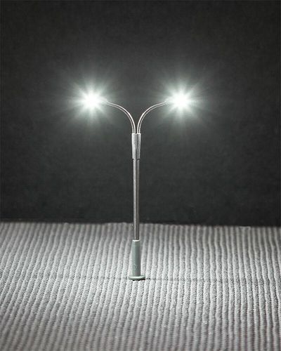 Faller 272121 N LED-Straßenbeleuchtungen, Peitschenleuchte, 3 Stück
