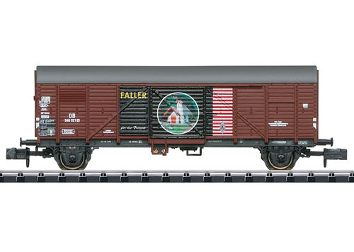 Trix Minitrix 18021 Gedeckter Güterwagen „75 Jahre Faller“