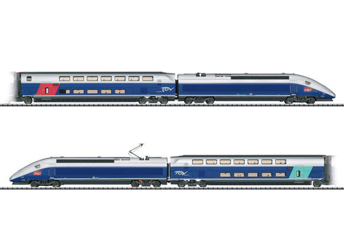 Trix 22381 Hochgeschwindigkeitszug TGV Euroduplex SNCF digital DCC/mfx Sound