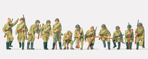 Preiser 16545 Infanteristen aufgesessen UdSSR 1942 #NEU in OVP##