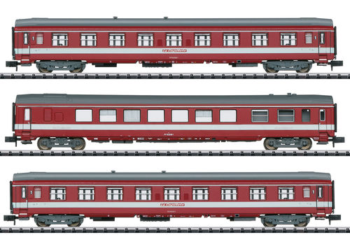 Trix Minitrix 18218 Schnellzugwagen-Set "Le Capitole" SNCF 3-teilig