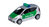 Vollmer 41606 H0 Mercedes-Benz A200 Polizei, grün/silber, Fertigmodell #Neu OVP#