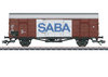 Märklin 46168 Gedeckter Güterwagen Gbkl der DB Aufschrift "SABA"