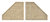 VOLLMER 48601 Spur N Stützwand aus Steinkunst, passend zu 48600, 2 Stück