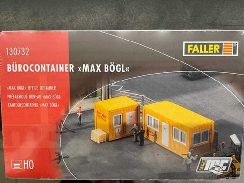 Faller 130732 H0 Bürocontainer "Max Bögl" Limitierte Auflage
