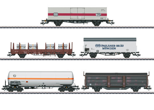 MÄRKLIN 47370 Güterwagen-Set der DB 5-teilig passend zur E-Lok 39990