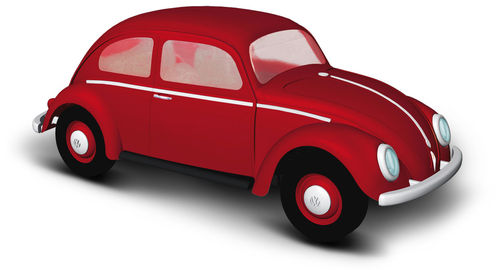 BUSCH 52901 H0 VW Käfer mit Brezelfenster, Rotbraun #NEU in OVP#