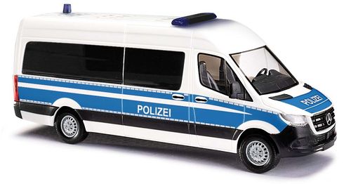 BUSCH 52606 Spur H0 Mercedes-Benz Sprinter, Polizei Hamburg #NEU in OVP#
