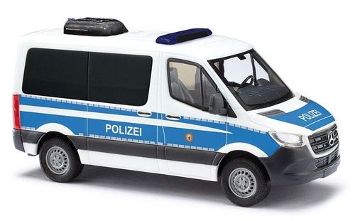 BUSCH 53462 Spur H0 MB Sprinter kurz, Polizei Berlin