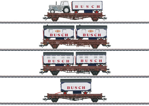 Märklin 45040 Güterwagen-Set Zirkus Busch 4-teilig der DR/DDR