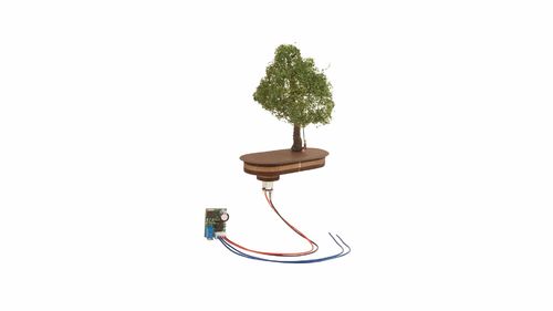 NOCH 21771 Spur TT, micro-motion Baum mit Schaukel