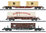 Trix Minitrix 18702 Güterwagen-Set "Containerverkehr" der DB 3-teilig