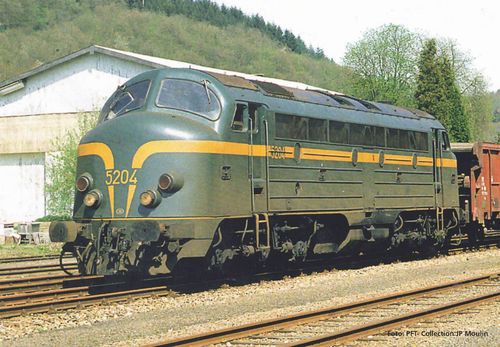 Piko 52489 Spur H0 Diesellok Serie 52 der SNCB, Epoche IV mit Sound, AC