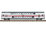 Trix 23253 H0 IC2 Doppelstock-Mittelwagen DApza 687.2, 1. Klasse