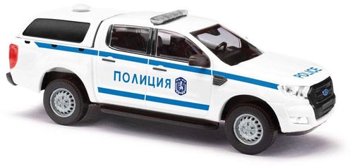 Busch 52832 Ford Ranger, Polizia Bulgarien #NEU OVP#