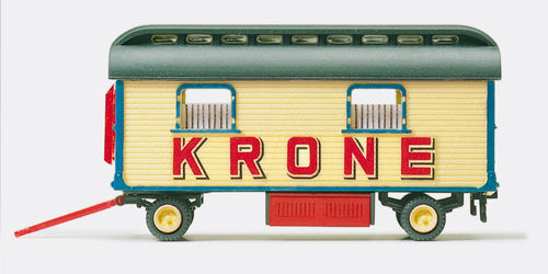 Preiser 21015 Spur H0 Wohnwagen "Krone"  #OVP#