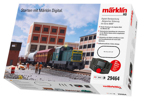 Märklin 29464 Digital-Startpackung "Belgischer Güterzug mit Serie 8000"