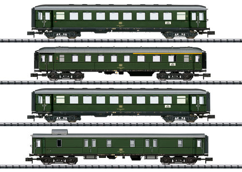 Trix  Minitrix 18709 Personenwagen-Set "Nahverkehr" der DB 4-teilig