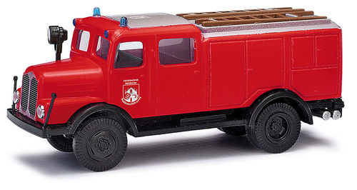 BUSCH 95623 Spur H0 IIFA S4000 TLF 16 6 Feuerwehr Beeskow, Bj. 1965 #NEU in OVP#