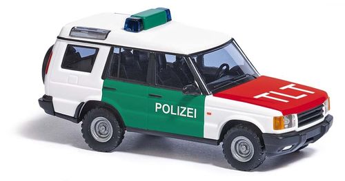 BUSCH 51929 Spur H0 "Land Rover Discovery,Polizei Leipzig TLT"#NEU in OVP#