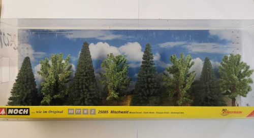 NOCH 25085 Spur H0, TT, N, Z, Classic-Bäume Sparset "Mischwald"
