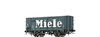 Brawa 49898 H0 Gedeckter Güterwagen G10 „Miele” DB AC-Achsen