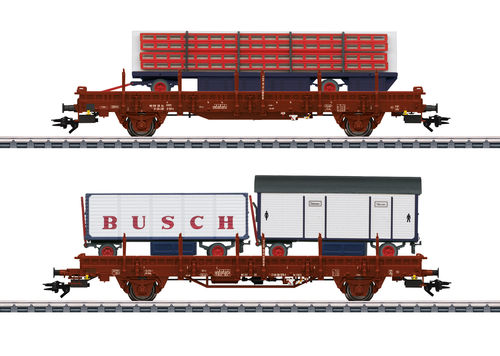 Märklin H0 Güterwagen 45042 Güterwagen-Set DR Zirkus Busch 2-teilig