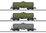 Märklin H0 Güterwagen 46463 Kesselwagen der CSD 3-teilig 4-achsig